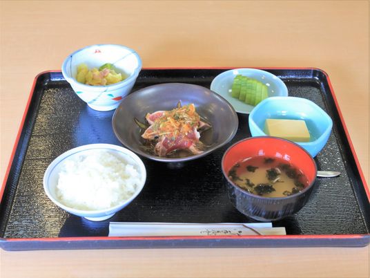 彩り豊かな和食の一例 