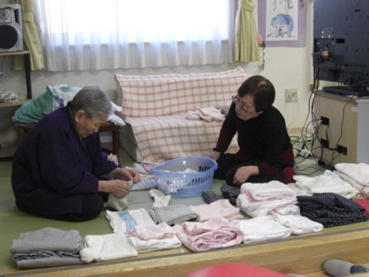 日常生活の一コマ和室