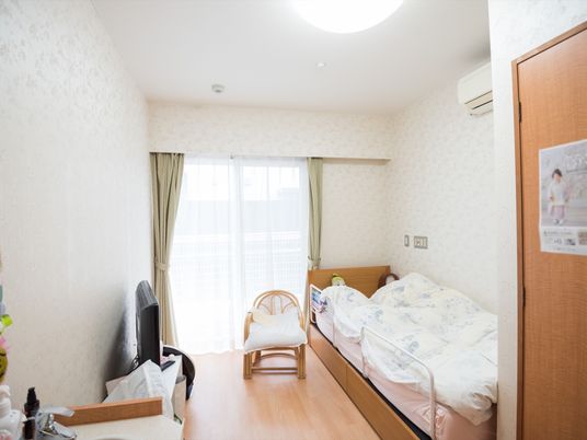 居心地の良い居室の一角