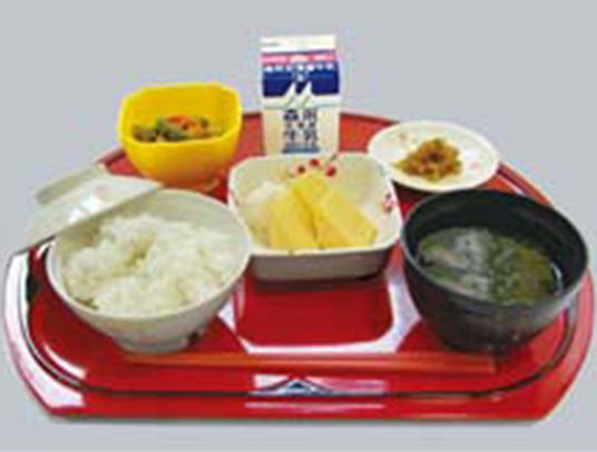 栄養満点の食事