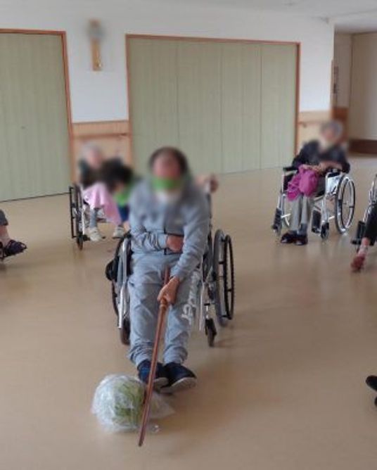 椅子を使った活動の居室
