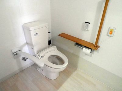 バリアフリーのトイレ