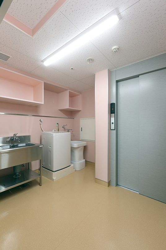 洗濯機のある部屋