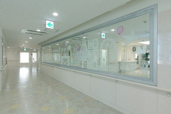 明るい廊下