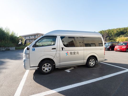 福祉用車両と駐車場