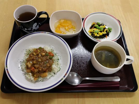 バランスの取れた一食
