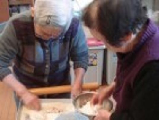 共同料理活動の様子