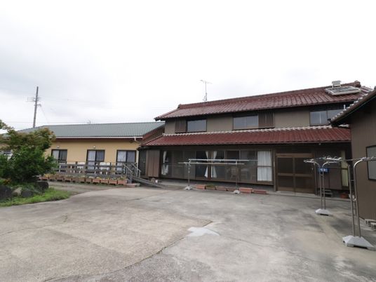広々とした一階建て建物