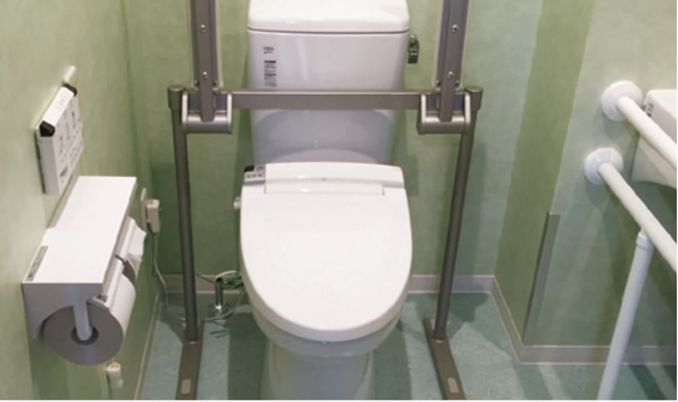 清潔なトイレ空間