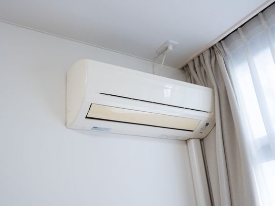 エアコンが設置された部屋