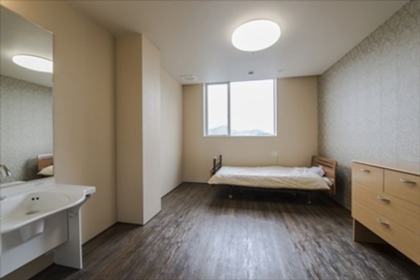 シンプルな空間居室