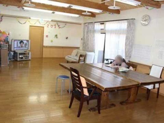 温かみのある居室空間