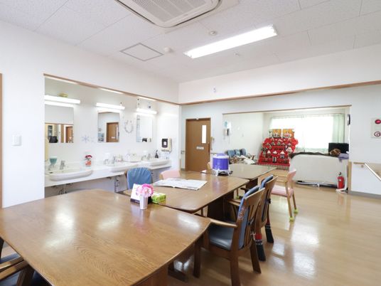 居室のダイニングエリア