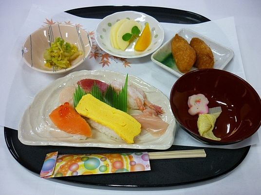 美味しそうな料理の盛り付け