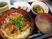 美味しそうな食事セット