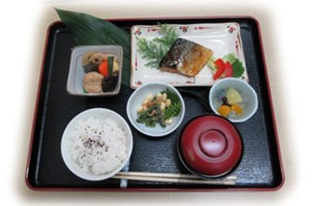 和風の食事膳