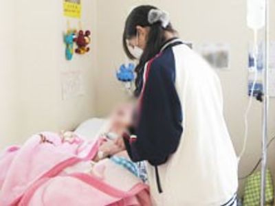 ケア中の居室