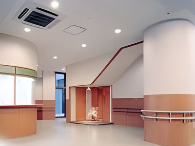 広々とした廊下