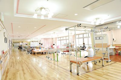 明るい訓練室