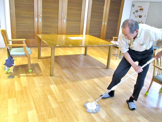 清掃をする人の多目的室