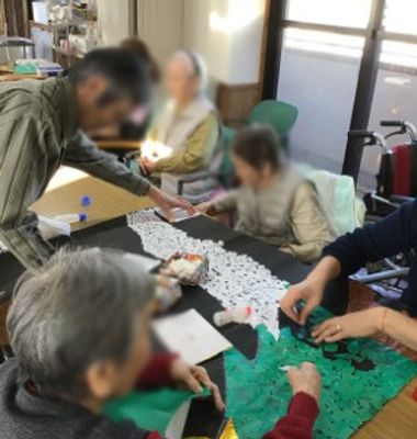 共同で作業する空間