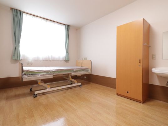 清潔な居室の一角
