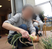 野菜収穫を楽しむ風景