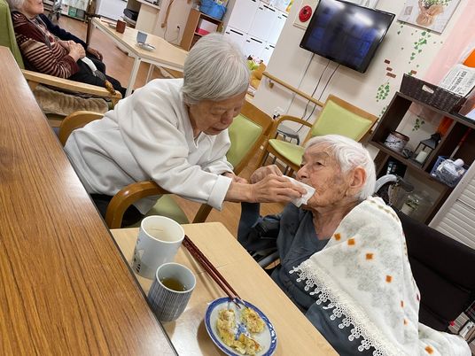 共有スペースのひと時