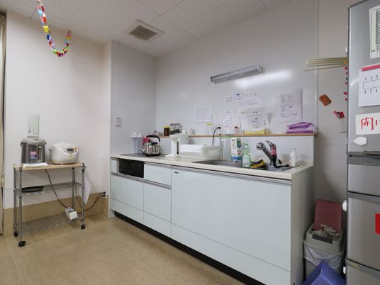 整頓されたキッチンスペース