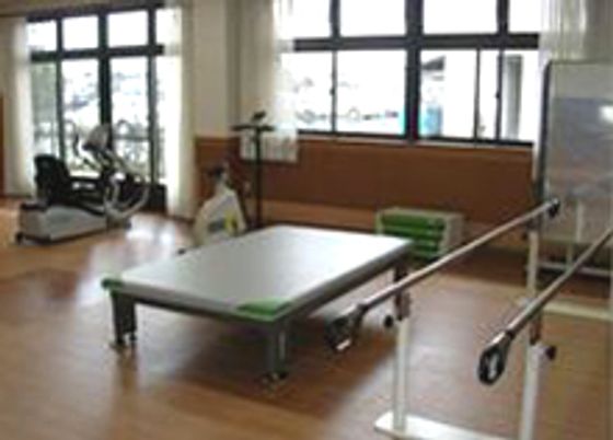 運動器具のある室内