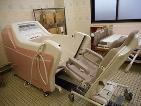 充実した設備の浴室