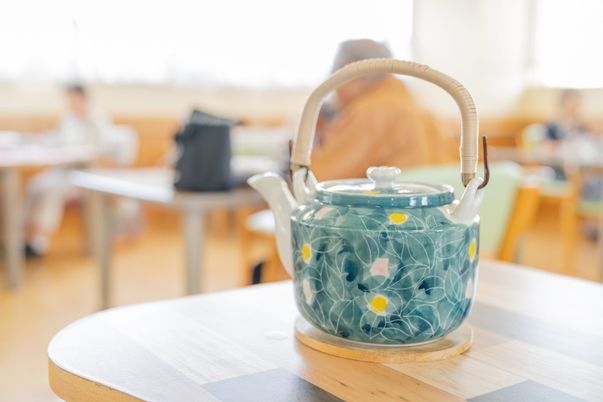 ゆったりとした喫茶エリア