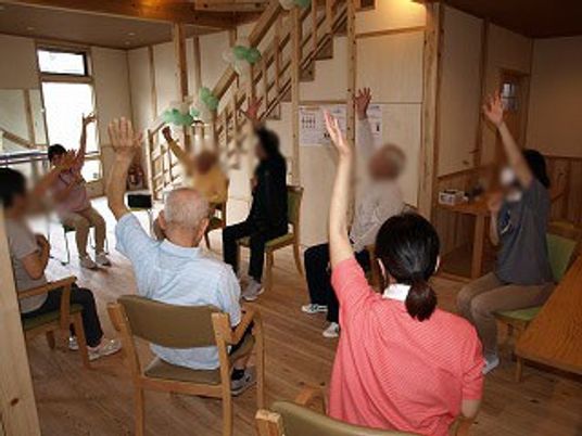 体操中の室内
