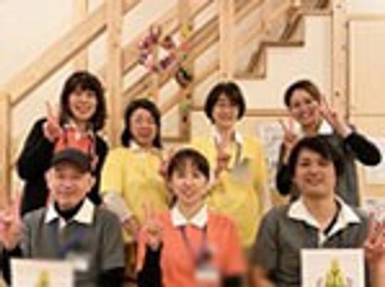 明るい雰囲気のスタッフ