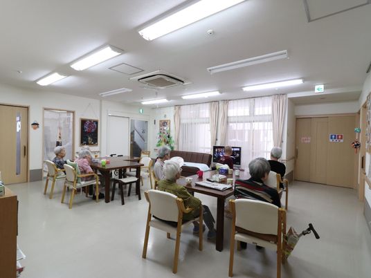 複数の利用者がリラックス