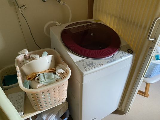 居室の洗濯機