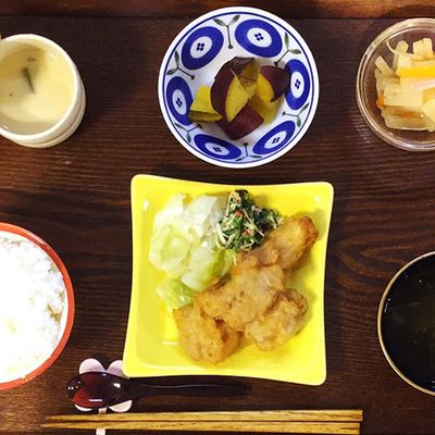 和食セットの料理