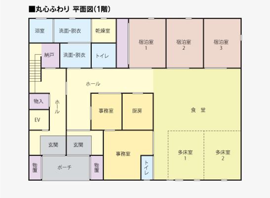 広々とした中庭