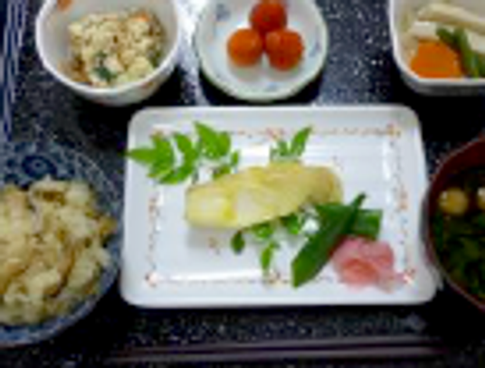 居室の料理