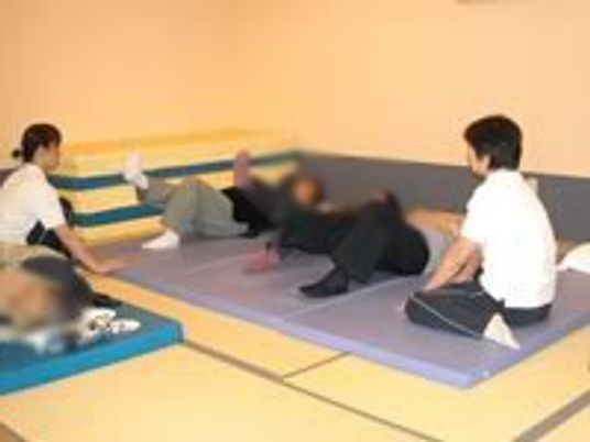 和やかな機能訓練室