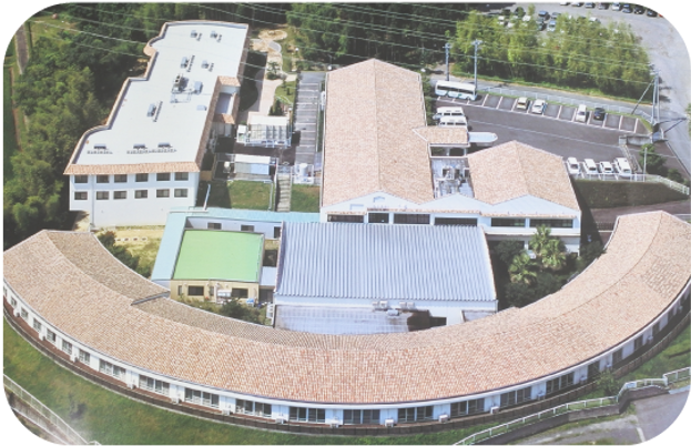 全景の建物