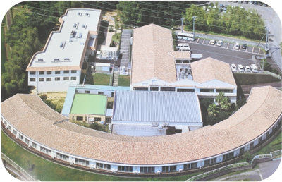 全景の建物