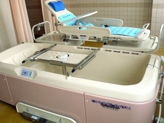 機能的な浴室設備