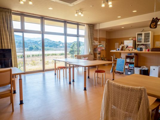 清潔感のある職場の居室
