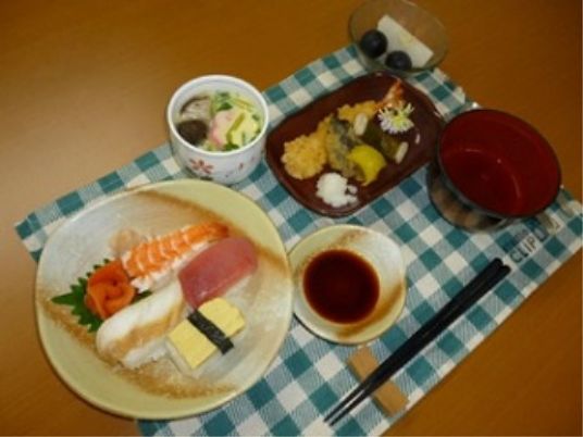 和食の盛り付け例