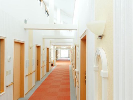 清潔な廊下の様子