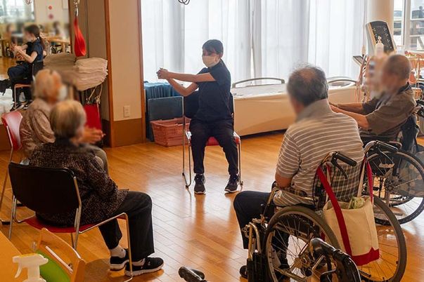 身体を動かす活動の様子