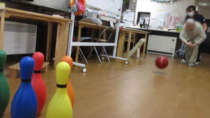 ボウリングを楽しむ部屋