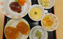 美味しそうな食事のトレー