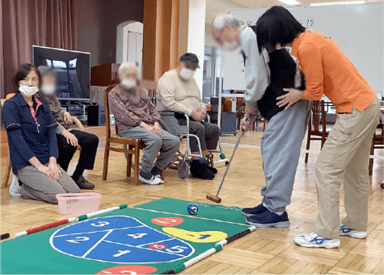 アクティビティ中の室内